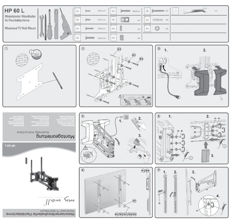 First page image of the manual for HP 60 L