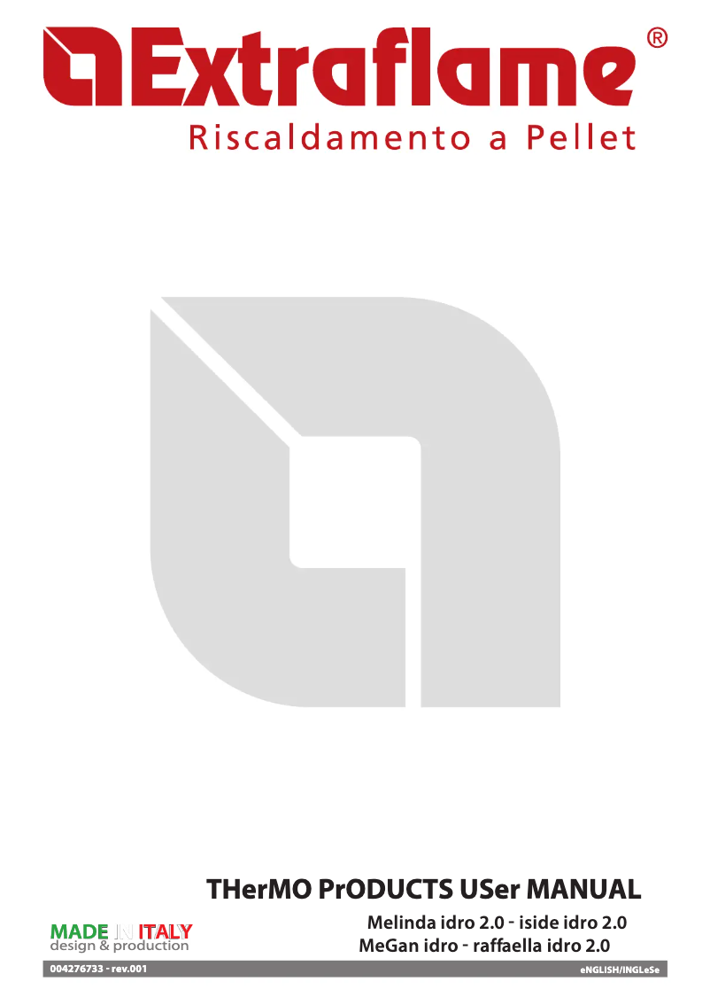 First page image of the manual for Melinda Idro 2.0