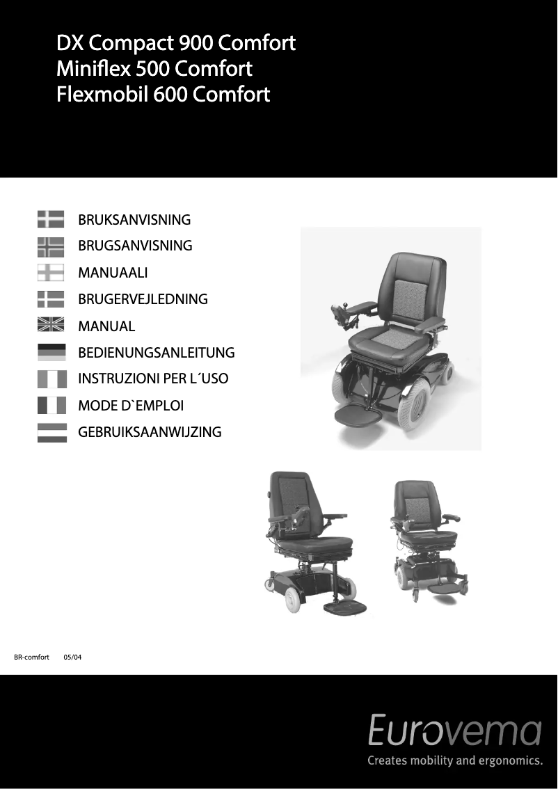 Image de la première page du manuel de l'appareil DX Compact 900 Comfort