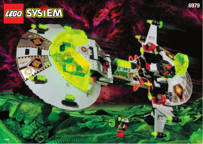 Page 1 of the manual User Manual Lego SUPER FOS ENERGY SPACESHIP