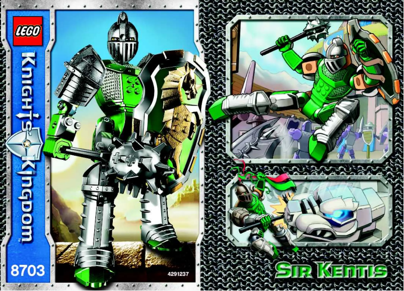 First page image of the manual for Sir Kentis