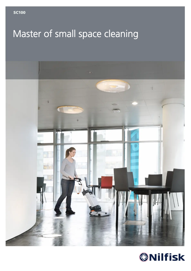 First page image of the manual for SC100