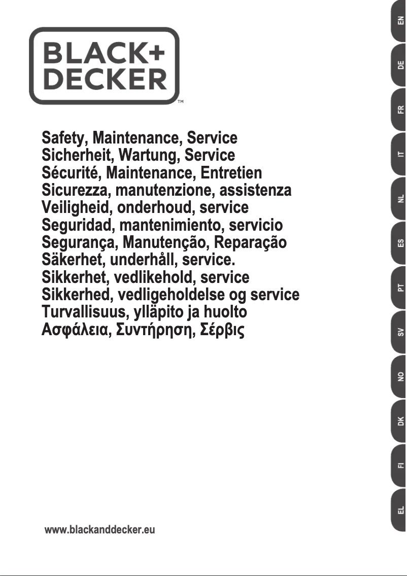 First page image of the manual for FSM1630S