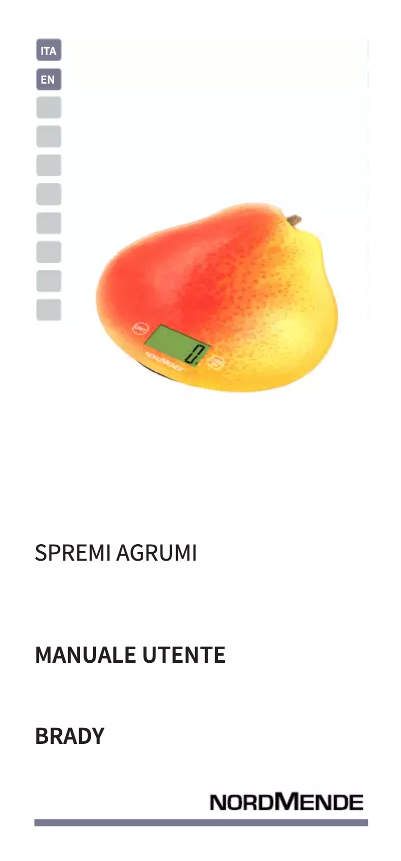 Page 1 of the manual User Manual Nordmende DECAN400