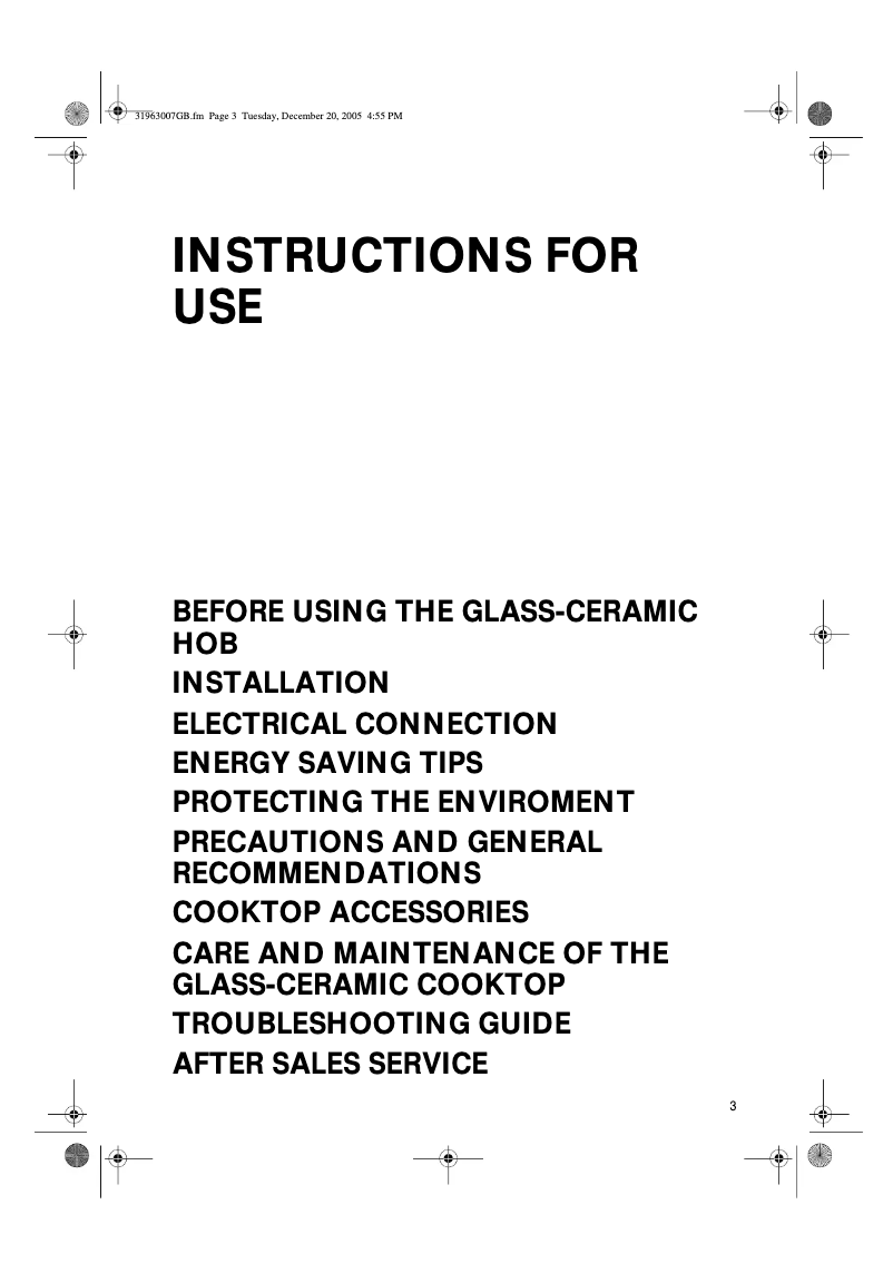 First page image of the manual for AKM 950