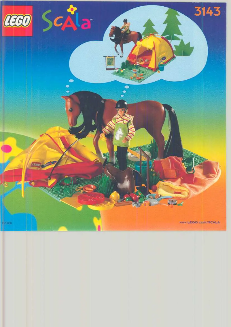 First page image of the manual for Ridin' Camp Out