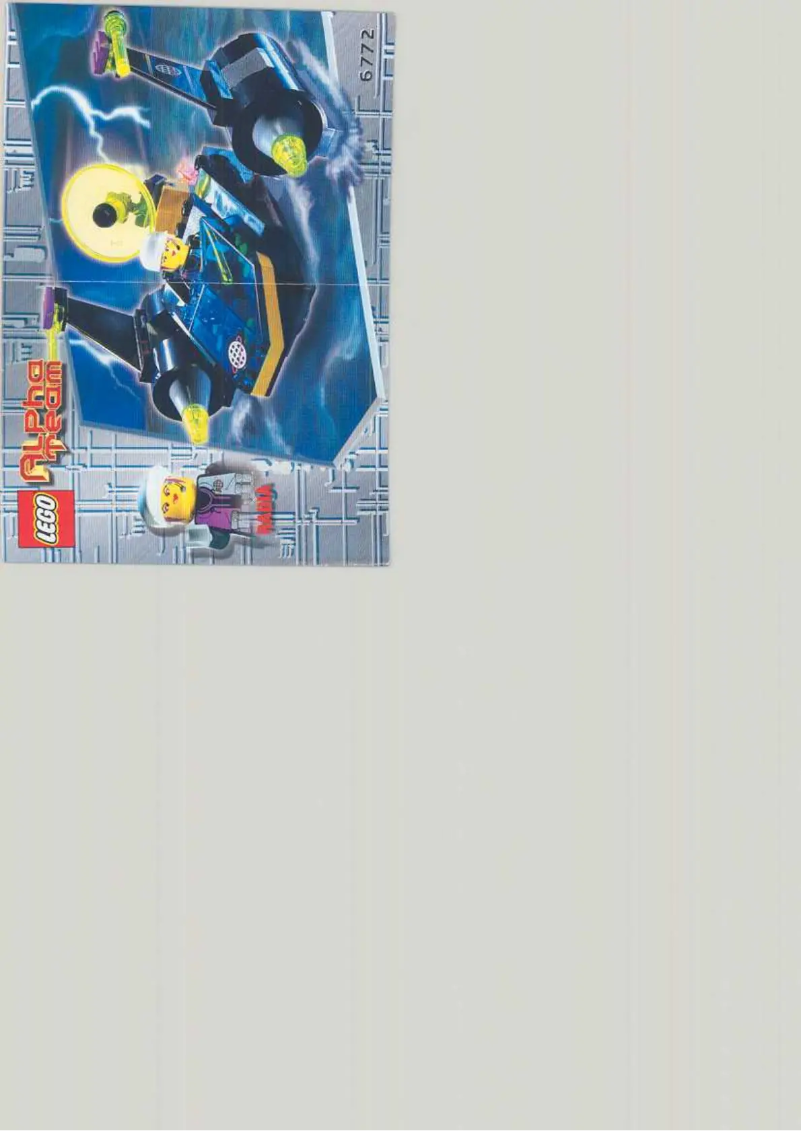 First page image of the manual for Alpha Team Cruiser