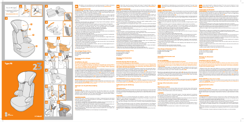 First page image of the manual for Mattel Befix First