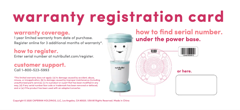 First page image of the manual for Baby