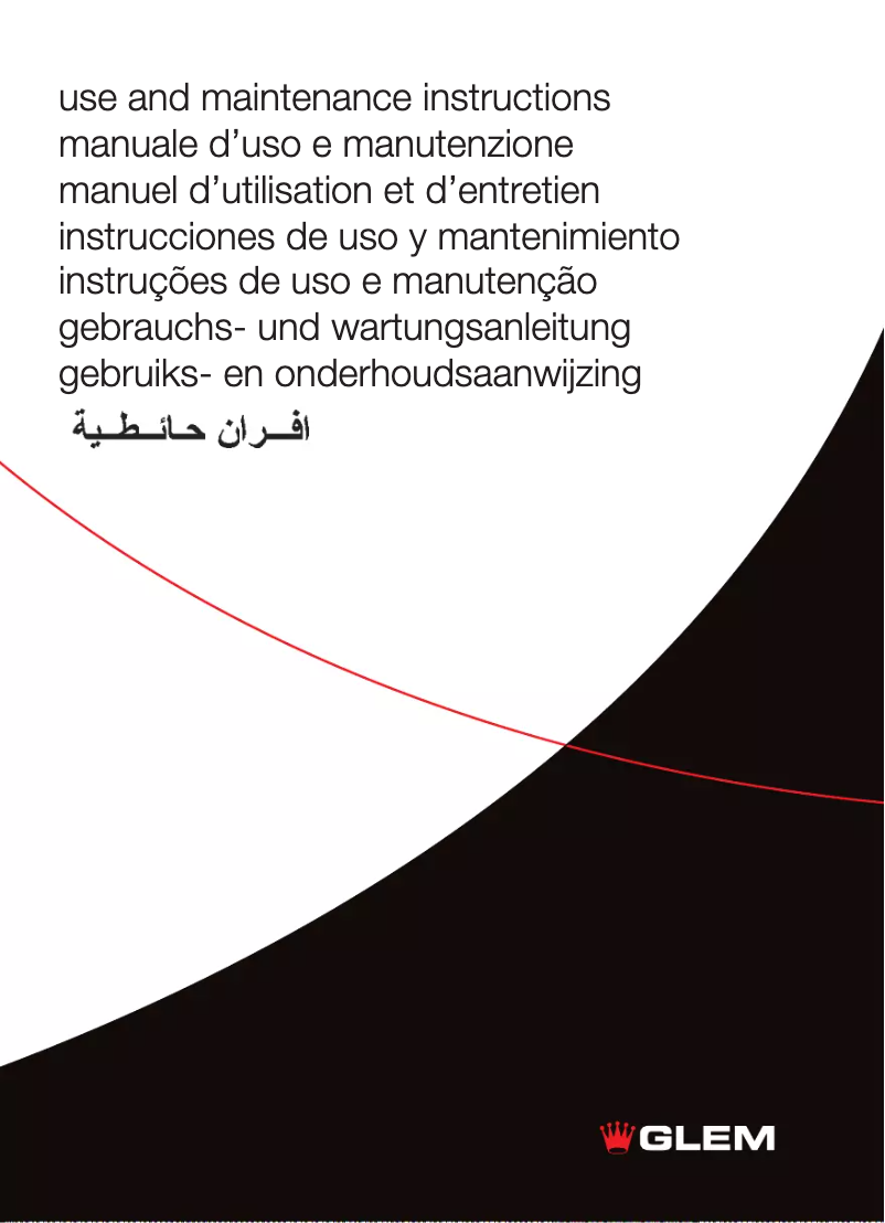 First page image of the manual for GFMC530IX