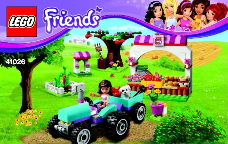 Page 1 of the manual User Manual Lego Friends 41026