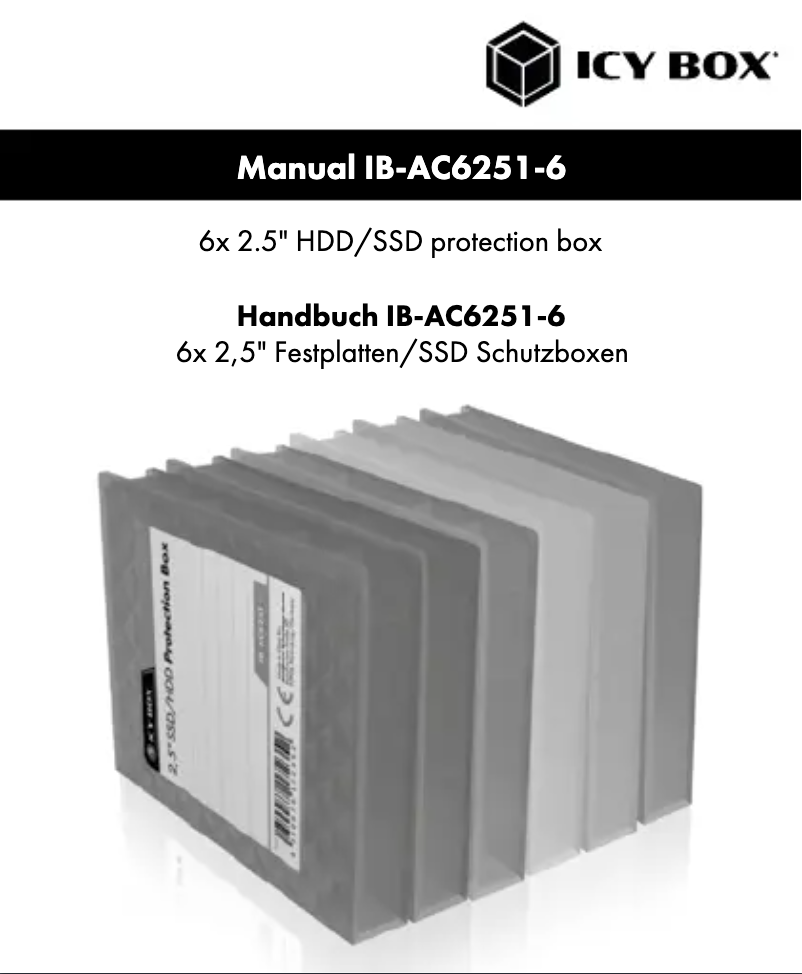 First page image of the manual for IB-AC6251-6