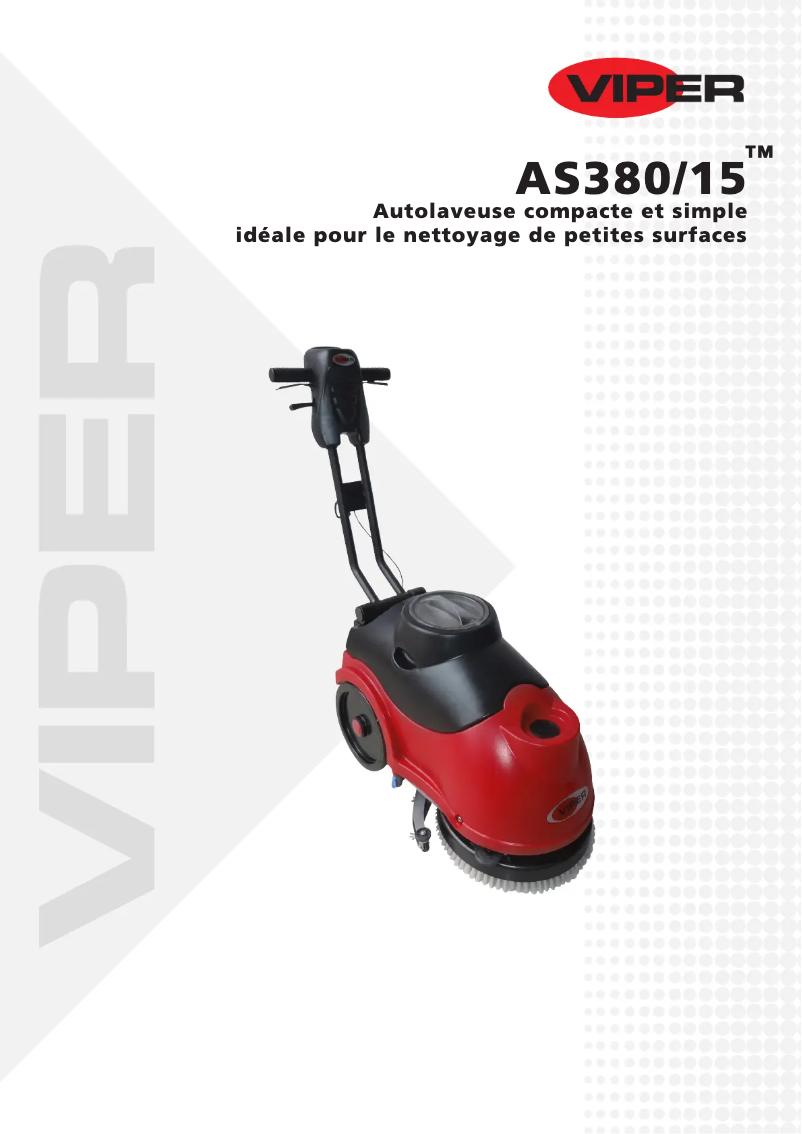 First page image of the manual for AS380