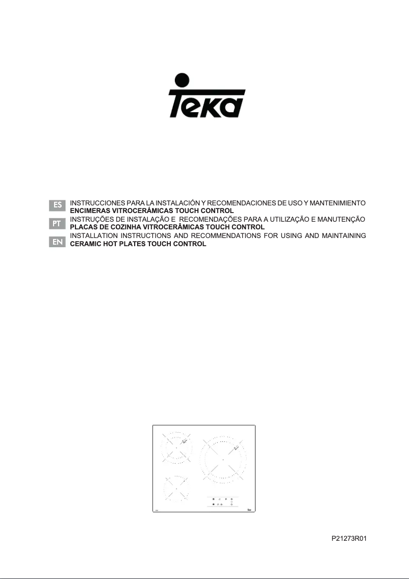 Page 1 de la notice Manuel utilisateur Teka TT 6415