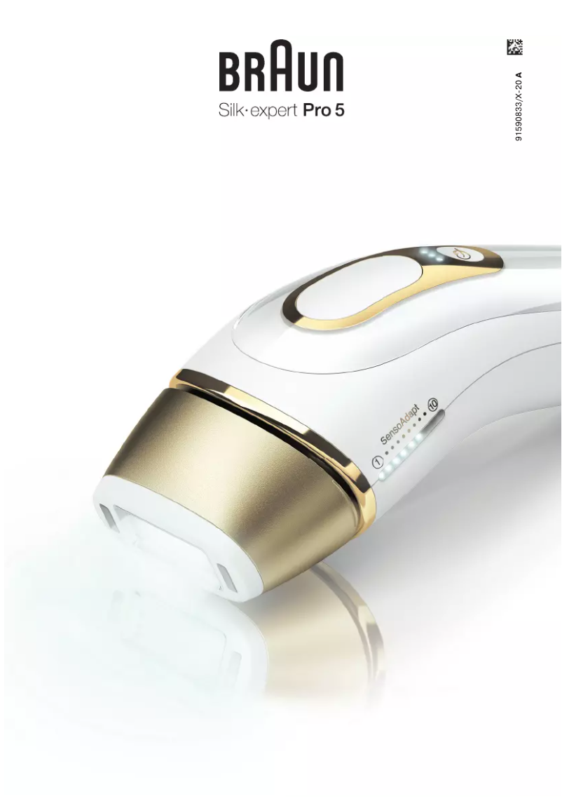 First page image of the manual for Silk-Expert Pro 5 PL5223