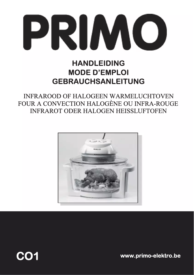 Page 1 of the manual User Manual Primo CO1