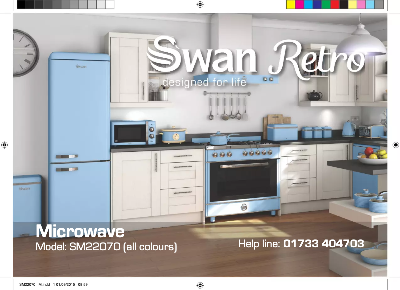 Page 1 de la notice Manuel utilisateur Swan SM22070GN