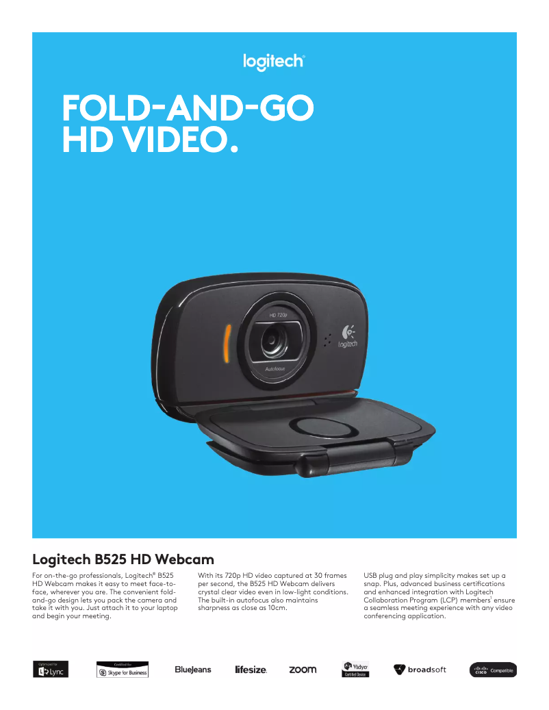 First page image of the manual for B525