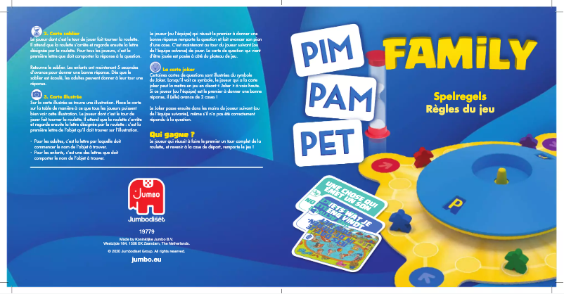 First page image of the manual for Pim Pam Pet Family