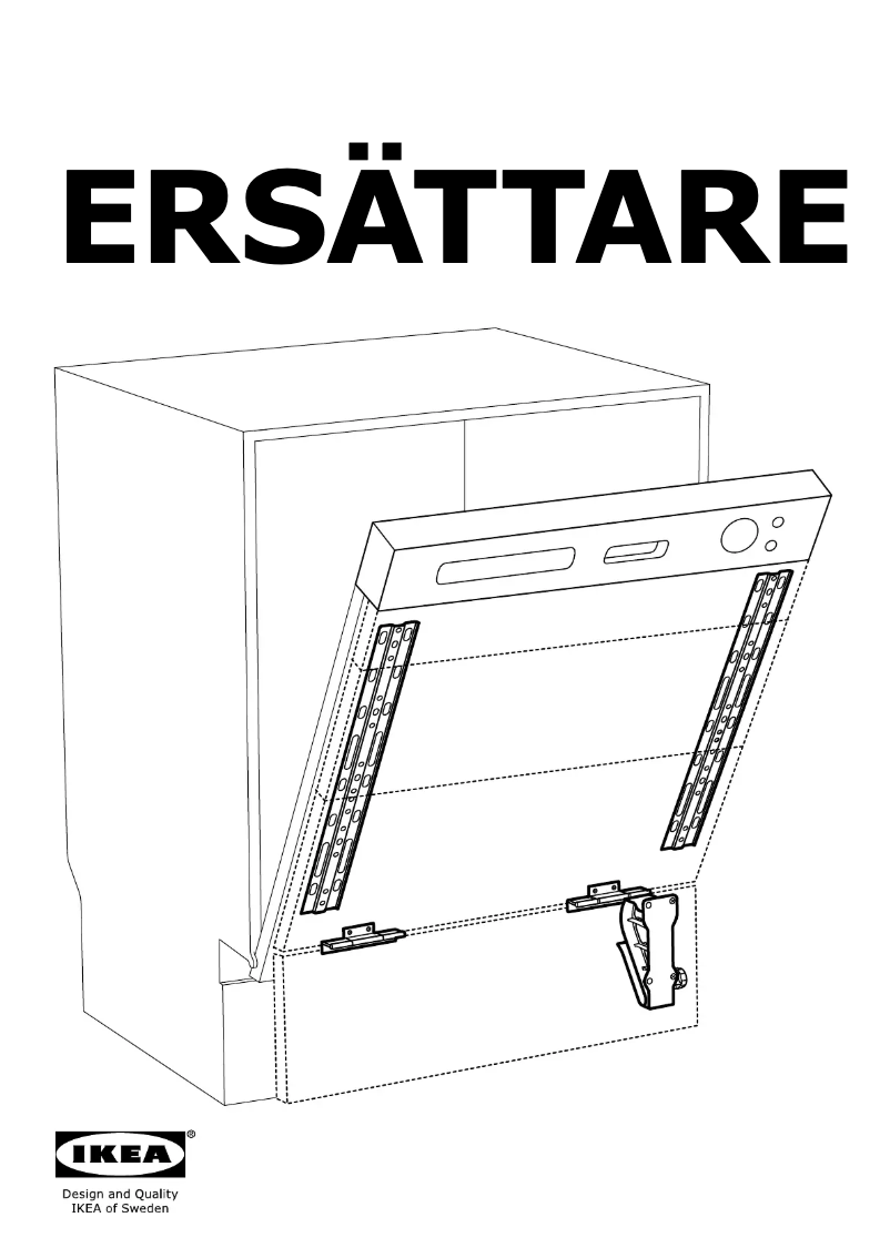 First page image of the manual for ERSÄTTARE 002.506.64