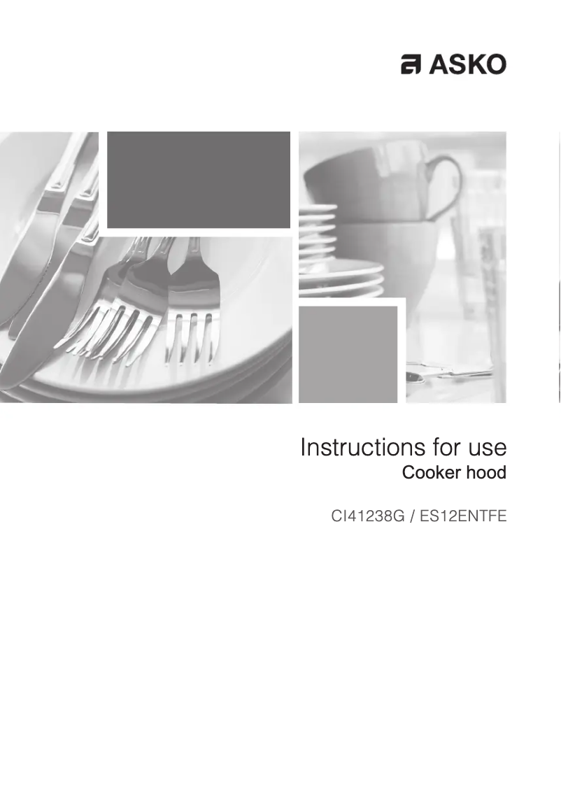 First page image of the manual for CI41238G