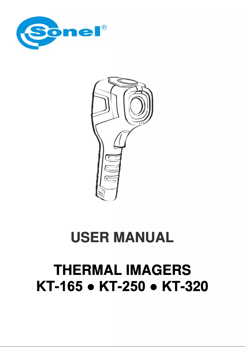 First page image of the manual for KT-165