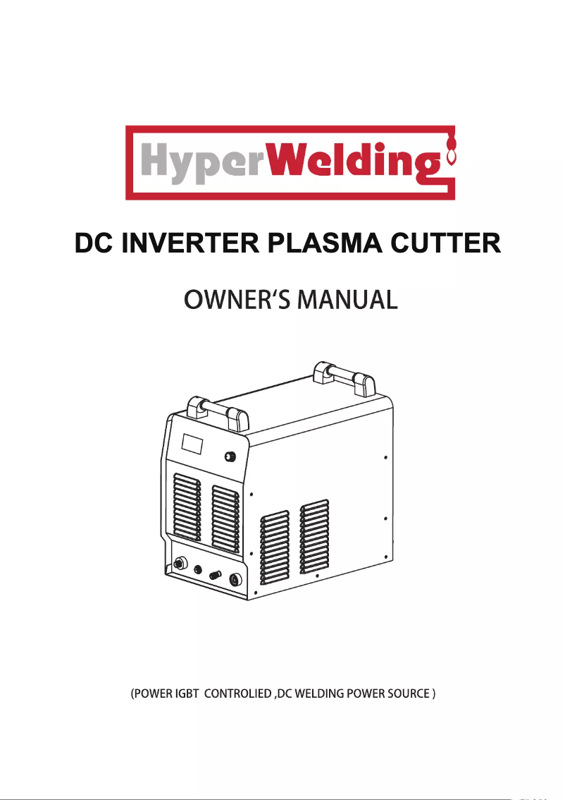 First page image of the manual for CUT-40