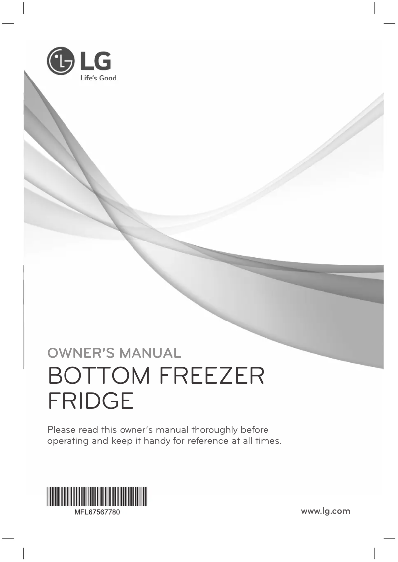 Page 1 of the manual User Manual LG GRD-264PS