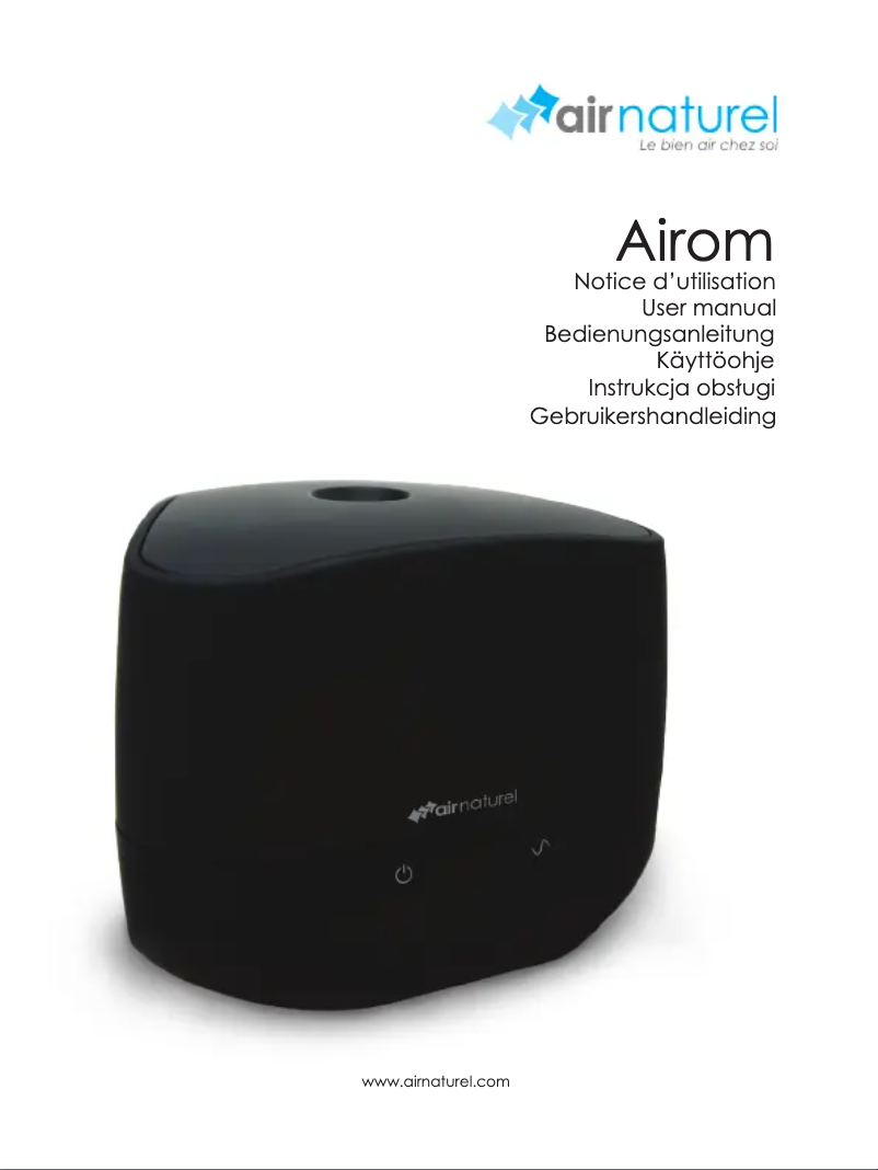 First page image of the manual for Airom