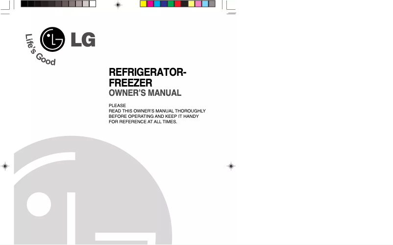 First page image of the manual for GN-M652YTQ