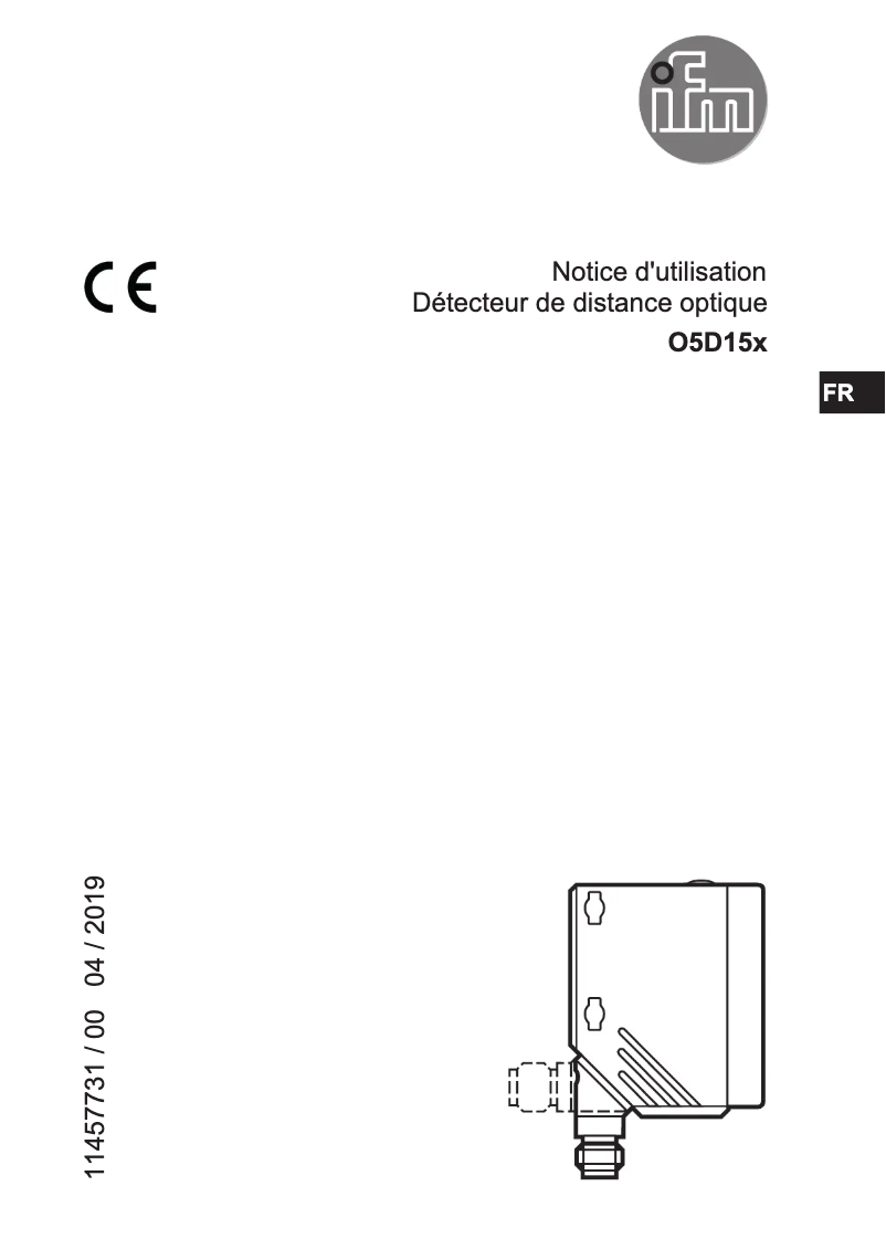 First page image of the manual for O5D150