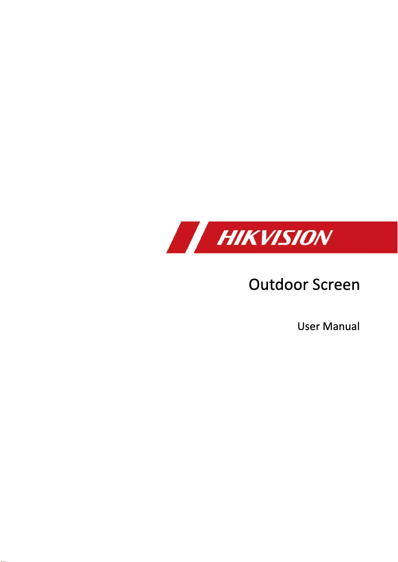 First page image of the manual for DS-TVB200
