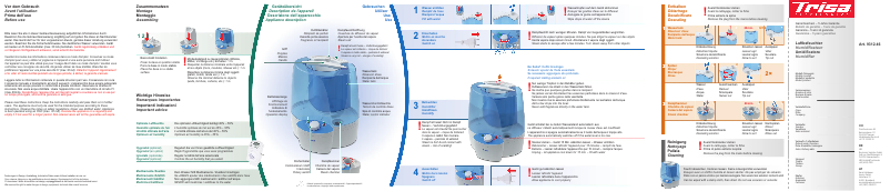 Page 1 of the manual User Manual Trisa Humid Air 1 9312.46