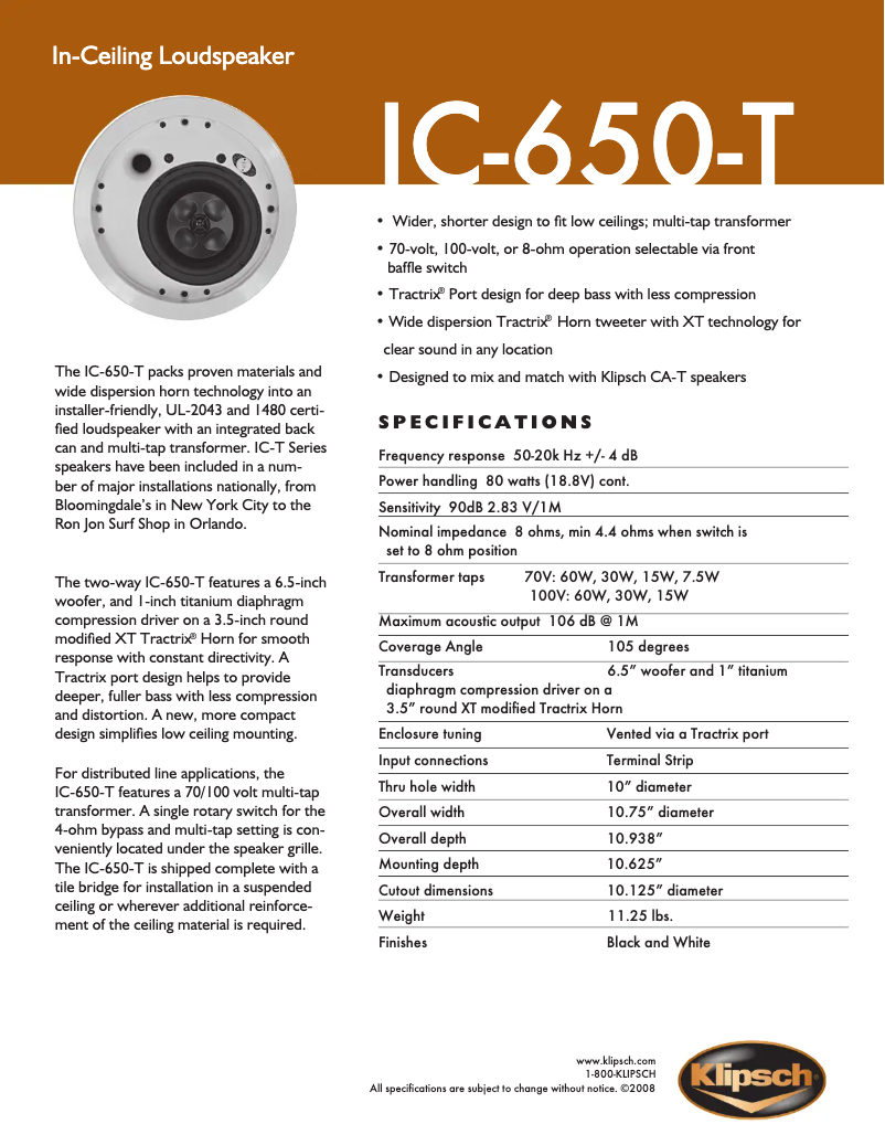 First page image of the manual for IC-650-T