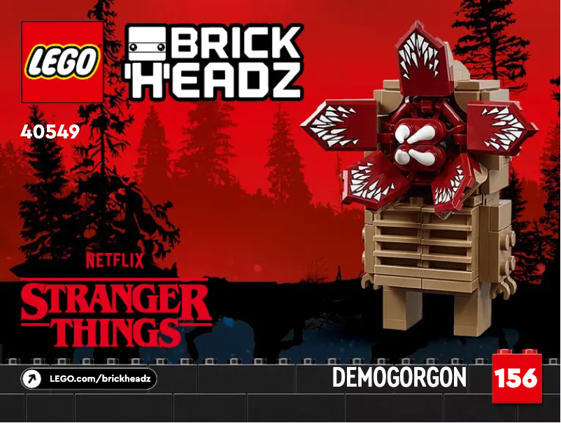 First page image of the manual for BrickHeadz 40549