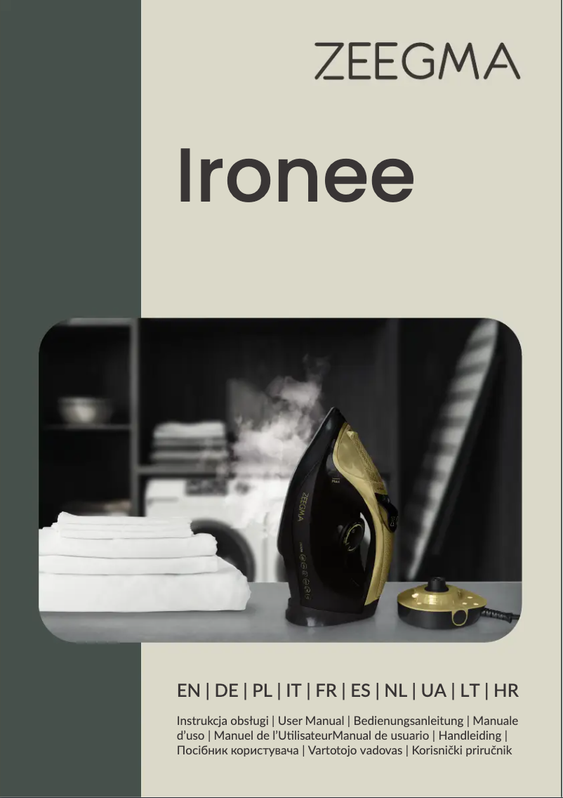 Image de la première page du manuel de l'appareil Ironee