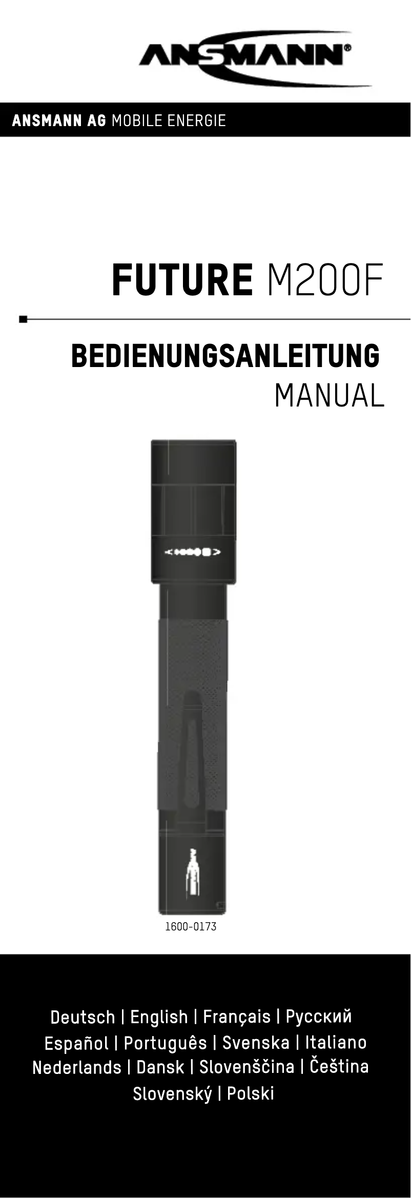 First page image of the manual for Future M200F