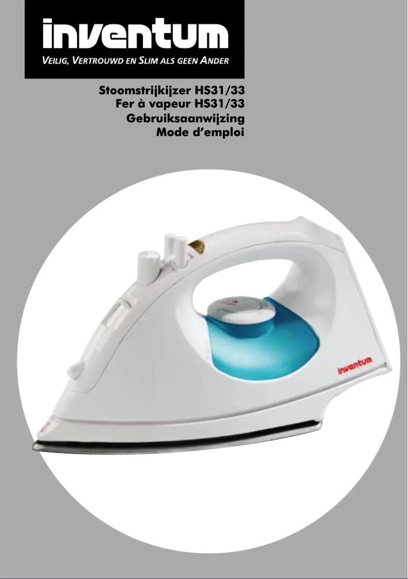 Page 1 of the manual User Manual Inventum HS33