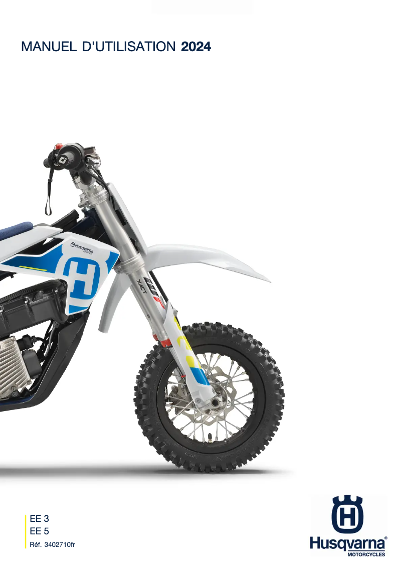 First page image of the manual for EE 5 (2024)