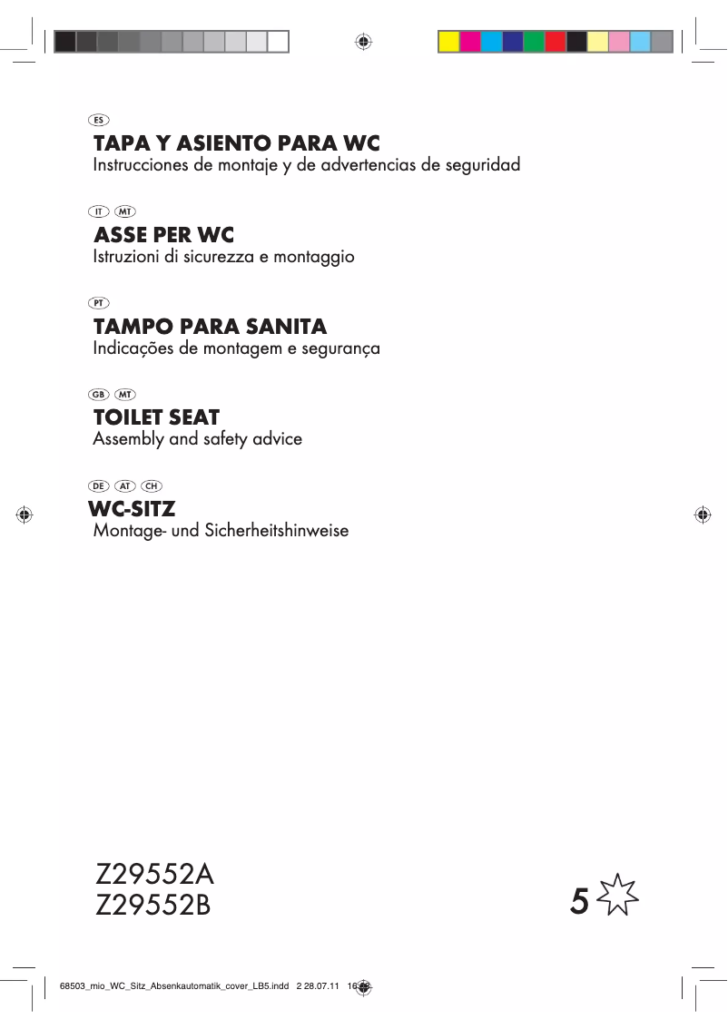 Page 1 of the manual User Manual Miomare IAN 68503