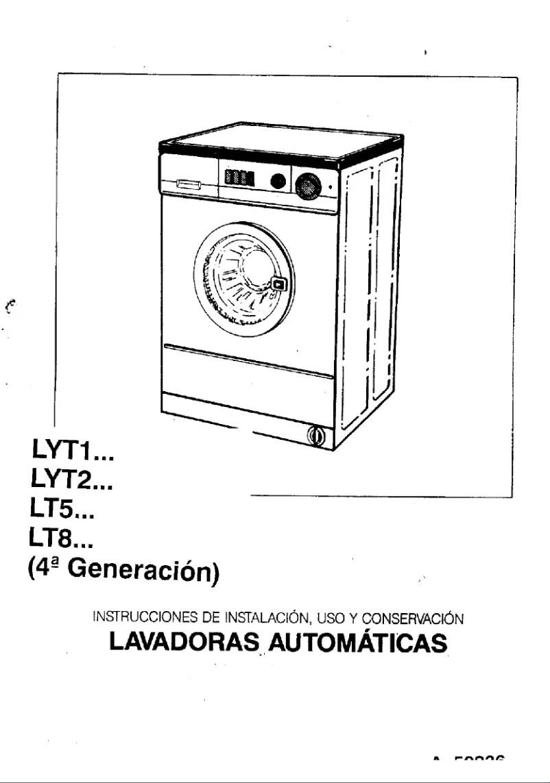 First page image of the manual for LT 810