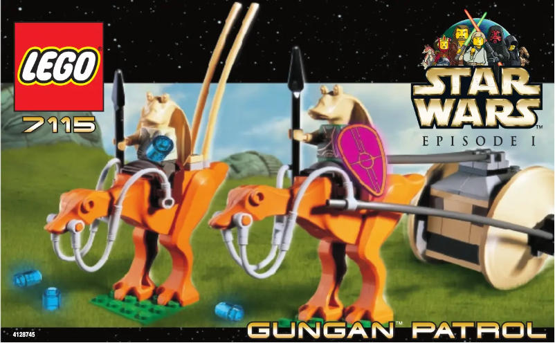 First page image of the manual for Gungan (TM) Patrol