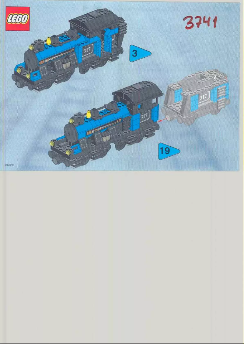 Page 1 of the manual User Manual Lego City 3741