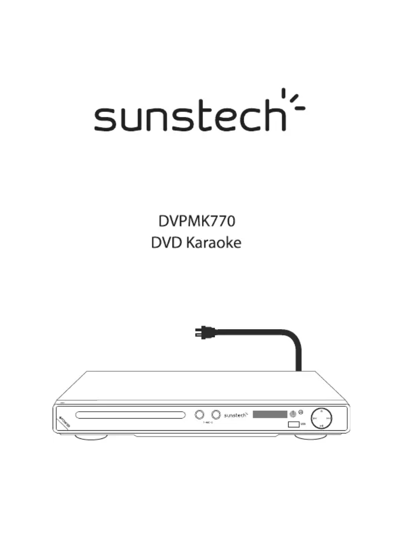 First page image of the manual for DVPMK770