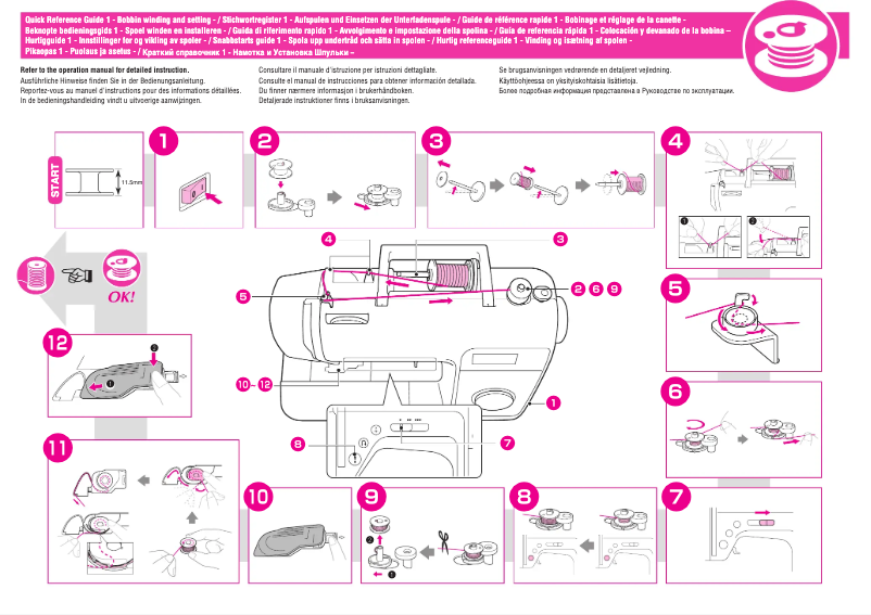 First page image of the manual for ST150HDH