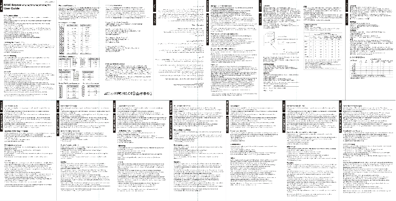 Page 1 of the manual User Manual Cooler Master MWE 400 Bronze V2