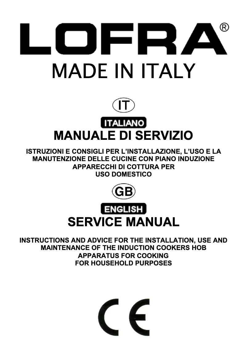First page image of the manual for RBID96MFTE/5I