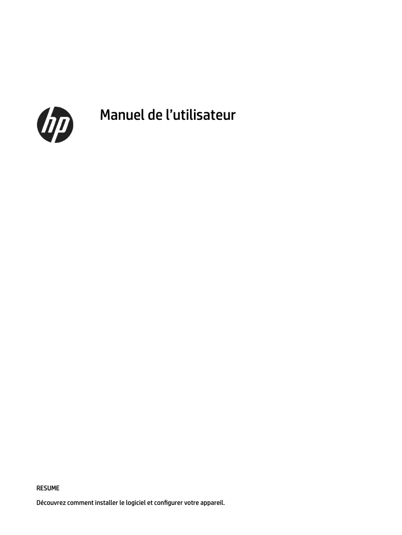 Page 1 of the manual User Manual HP Thunderbolt Dock 120W G4