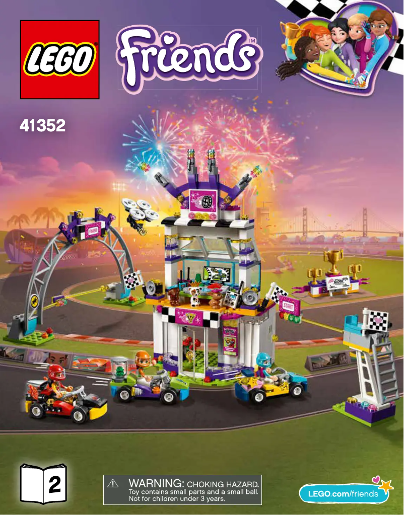 Page 1 of the manual User Manual Lego Friends 41352