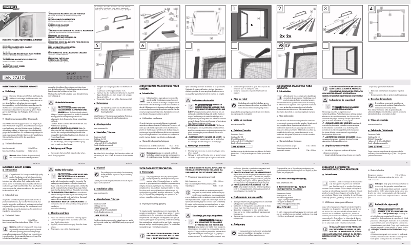 Image de la première page du manuel de l'appareil QA 377